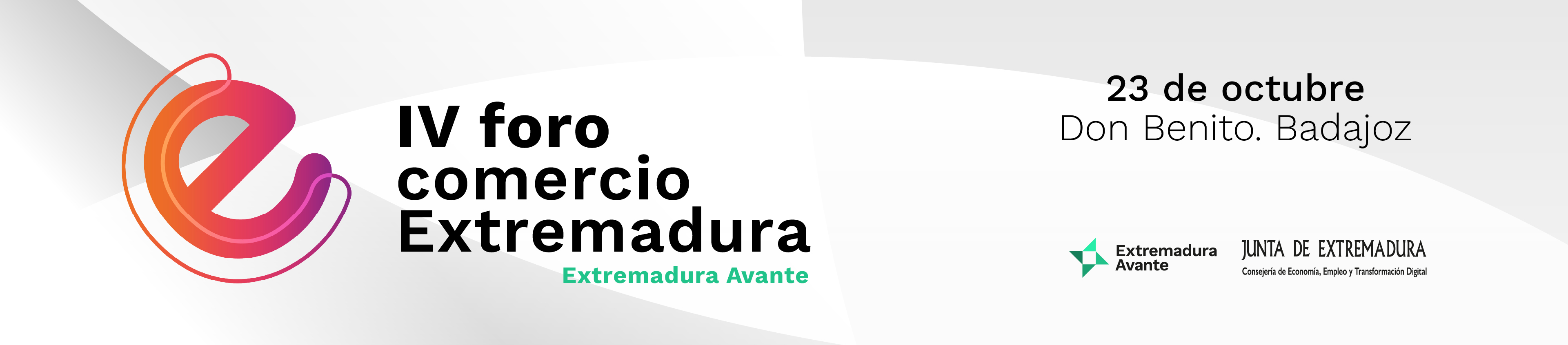 IV Foro de Comercio de Extremadura Logo