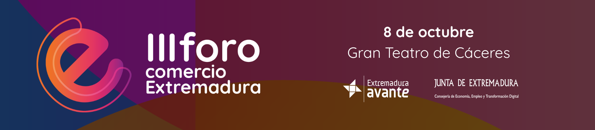 III Foro de Comercio de Extremadura Logo